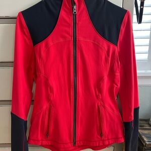 lululemon athletica Red and Black Ski Jacket